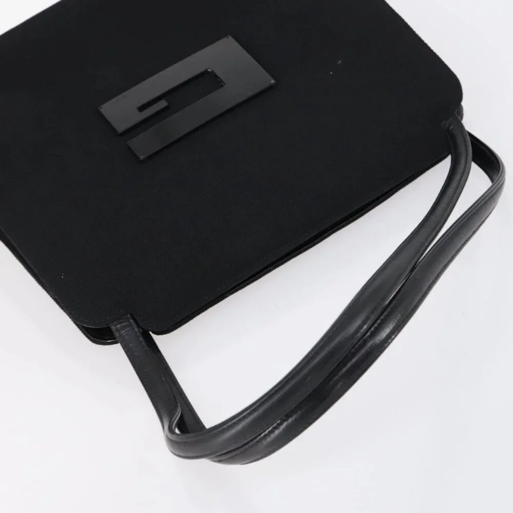 GUCCI Tote Bag Suede Canvas Nylon 4 Set Black Ivory Auth bs30282 - Picture 10 of 15